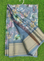 Load image into Gallery viewer, Lovely Soft Crepe Organza Saree in Digital Print
