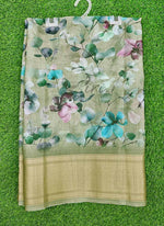 Load image into Gallery viewer, Lovely Soft Crepe Organza Saree in Digital Print
