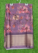 Load image into Gallery viewer, Lovely Soft Crepe Organza Saree in Digital Print
