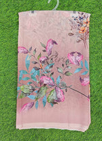 Load image into Gallery viewer, Beautiful Digital Print Floral Soft Georgette Saree