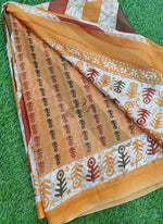 Load image into Gallery viewer, Digital Print Crepe Georgette Saree
