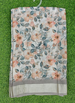 Load image into Gallery viewer, Lovely Digital Print Moss Georgette Saree
