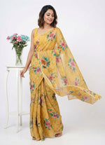 Load image into Gallery viewer, Lovely Digital Print Crush Saree
