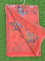 Load image into Gallery viewer, Digital Print Georgette Saree
