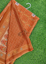 Load image into Gallery viewer, Digital Print Crepe Georgette Saree
