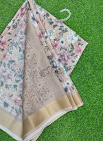 Load image into Gallery viewer, Lovely Digital Print Moss Georgette Saree
