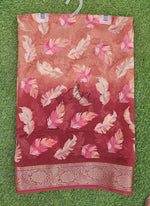 Load image into Gallery viewer, Lovely Printed Georgette Saree in Self Design
