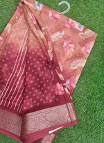 Load image into Gallery viewer, Lovely Printed Georgette Saree in Self Design
