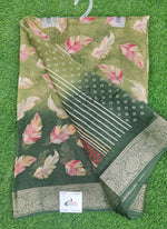 Load image into Gallery viewer, Lovely Printed Georgette Saree in Self Design
