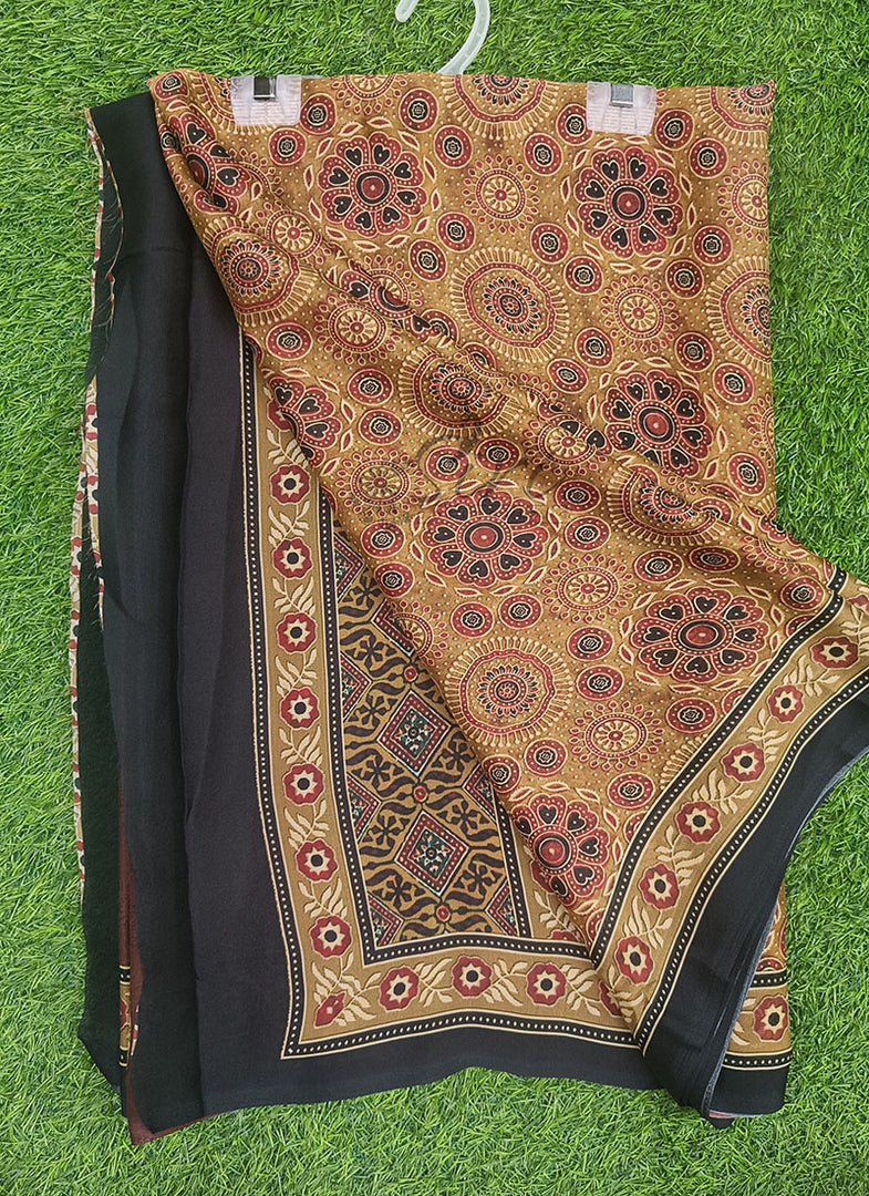 Digital Print Soft Georgette Saree