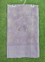 Load image into Gallery viewer, Lovely Foil Print Georgette Saree
