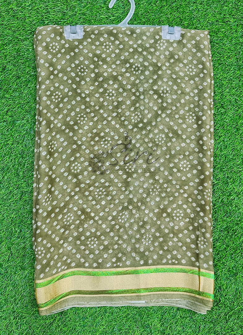 Beautiful Printed Georgette Saree