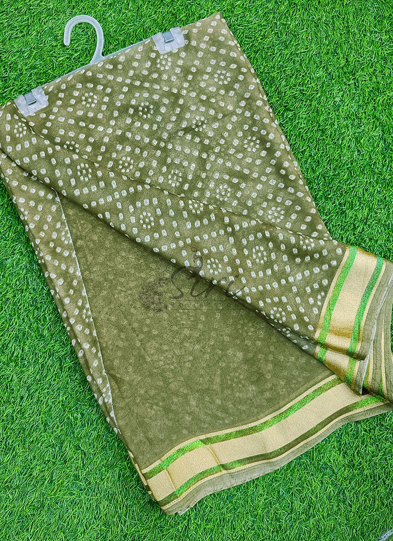 Beautiful Printed Georgette Saree