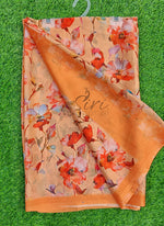 Load image into Gallery viewer, Latest Digital Print Crepe Georgette Saree
