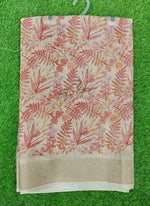 Load image into Gallery viewer, Beautiful Printed Moss Georgette Saree
