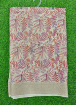 Load image into Gallery viewer, Beautiful Printed Moss Georgette Saree
