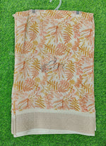 Load image into Gallery viewer, Beautiful Printed Moss Georgette Saree
