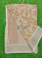 Load image into Gallery viewer, Beautiful Printed Moss Georgette Saree
