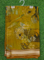 Load image into Gallery viewer, Beautiful Printed Moss Georgette Saree with Blouse
