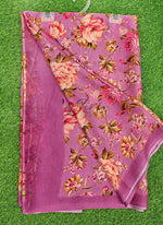 Load image into Gallery viewer, Latest Digital Print Crepe Georgette Saree
