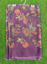 Load image into Gallery viewer, Lovely Georgette Saree in Self Shimmer Stripes
