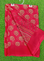 Load image into Gallery viewer, Lovely Georgette Saree in Self Shimmer Stripes

