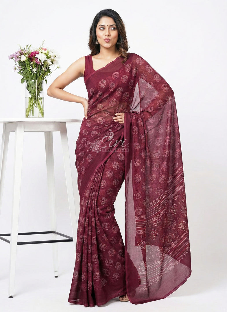 Lovely Georgette Saree in Self Shimmer Stripes