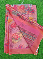 Load image into Gallery viewer, Latest Digital Print Crepe Georgette Saree
