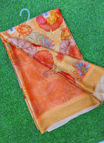 Load image into Gallery viewer, Latest Digital Print Crepe Georgette Saree
