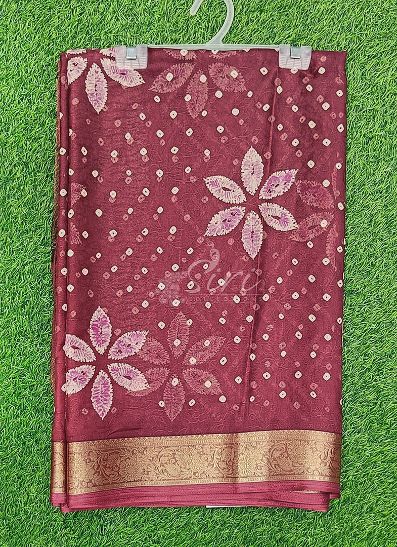 Lovely Printed Georgette Saree