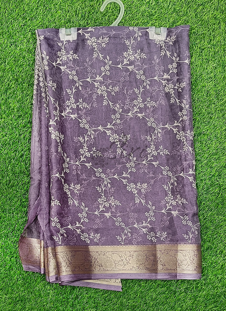 Lovely Printed Georgette Saree