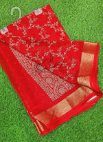 Load image into Gallery viewer, Lovely Printed Georgette Saree
