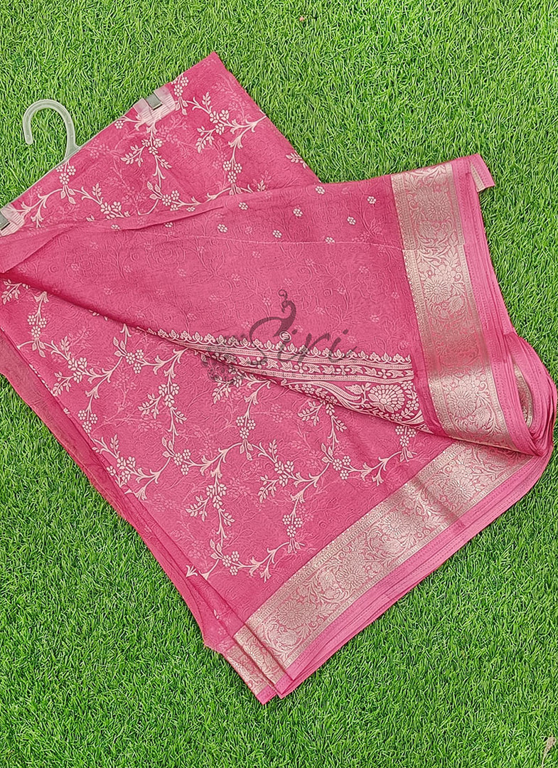Lovely Printed Georgette Saree