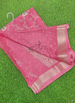 Load image into Gallery viewer, Lovely Printed Georgette Saree
