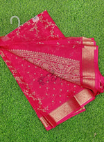 Load image into Gallery viewer, Lovely Printed Georgette Saree
