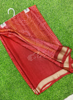 Load image into Gallery viewer, Lovely Soft Moss Georgette Saree
