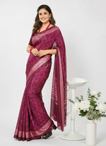 Load image into Gallery viewer, Lovely Soft Moss Georgette Saree