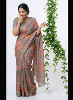 Load image into Gallery viewer, Lovely Digital Print Georgette Saree
