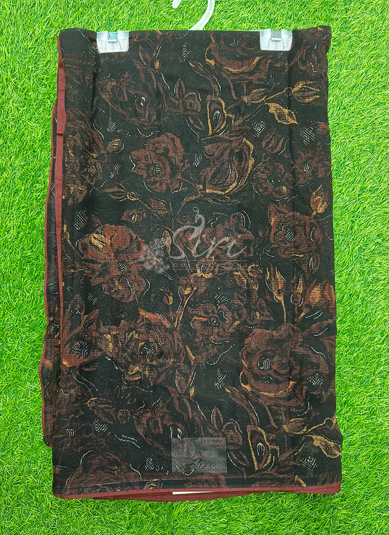 Beautiful Printed Georgette Saree