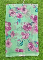 Load image into Gallery viewer, Lovely Digital Print Georgette Saree
