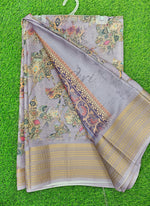 Load image into Gallery viewer, Lovely Digital Print Moss Georgette Saree