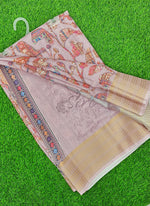 Load image into Gallery viewer, Lovely Digital Print Moss Georgette Saree
