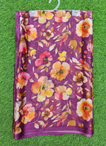 Load image into Gallery viewer, Latest Digital Print Crepe Georgette Saree