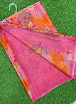 Load image into Gallery viewer, Latest Digital Print Crepe Georgette Saree