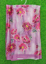 Load image into Gallery viewer, Latest Digital Print Crepe Georgette Saree