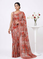 Load image into Gallery viewer, Latest Digital Print Crepe Georgette Saree