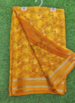 Load image into Gallery viewer, Lovely Printed Moss Georgette Saree