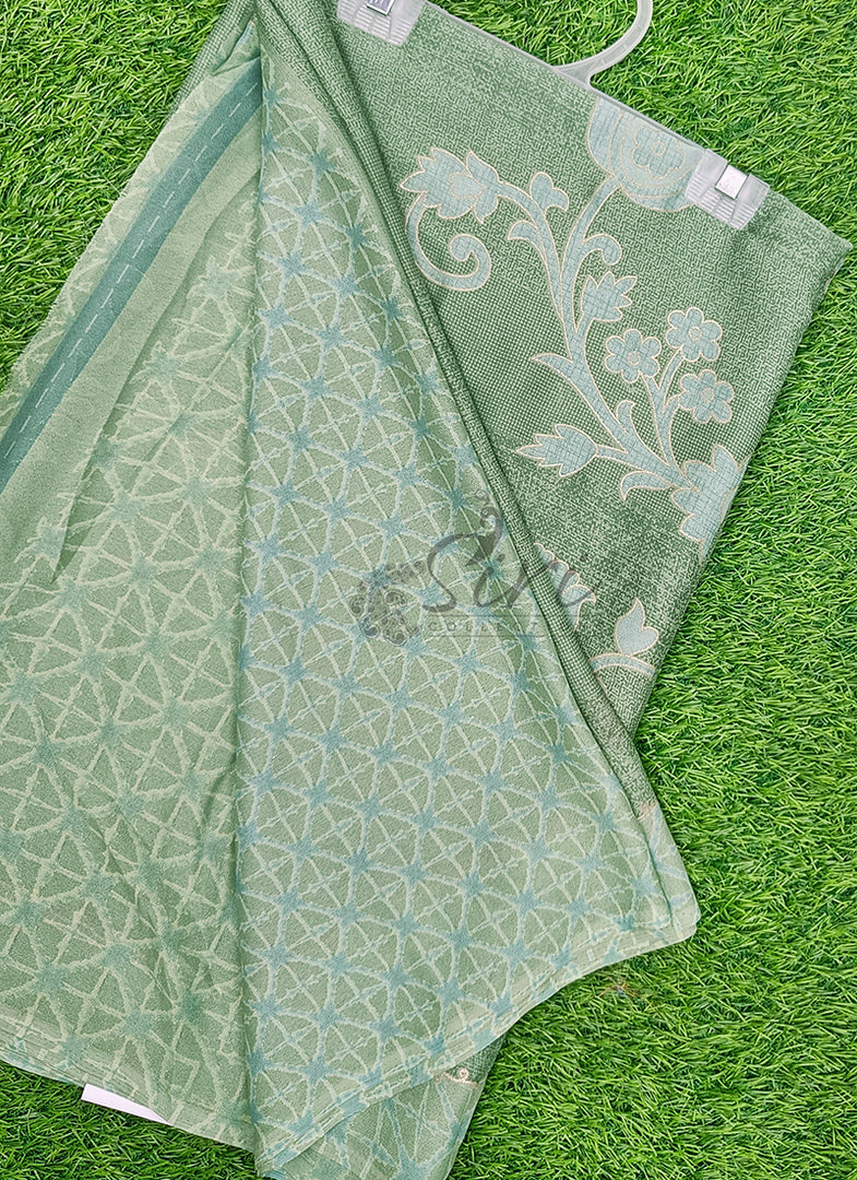 Lovely Printed Georgette Saree