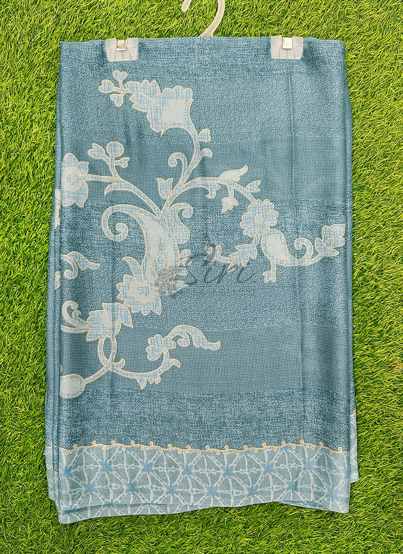 Lovely Printed Georgette Saree