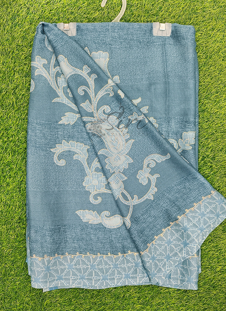 Lovely Printed Georgette Saree